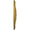 Ekena Millwork Luton Ceiling Medallion (Fits Canopies up to 3 1/2"), Hand-Painted Pharaohs Gold, 21"OD x 2"P CM21LUPGS - alternate 3